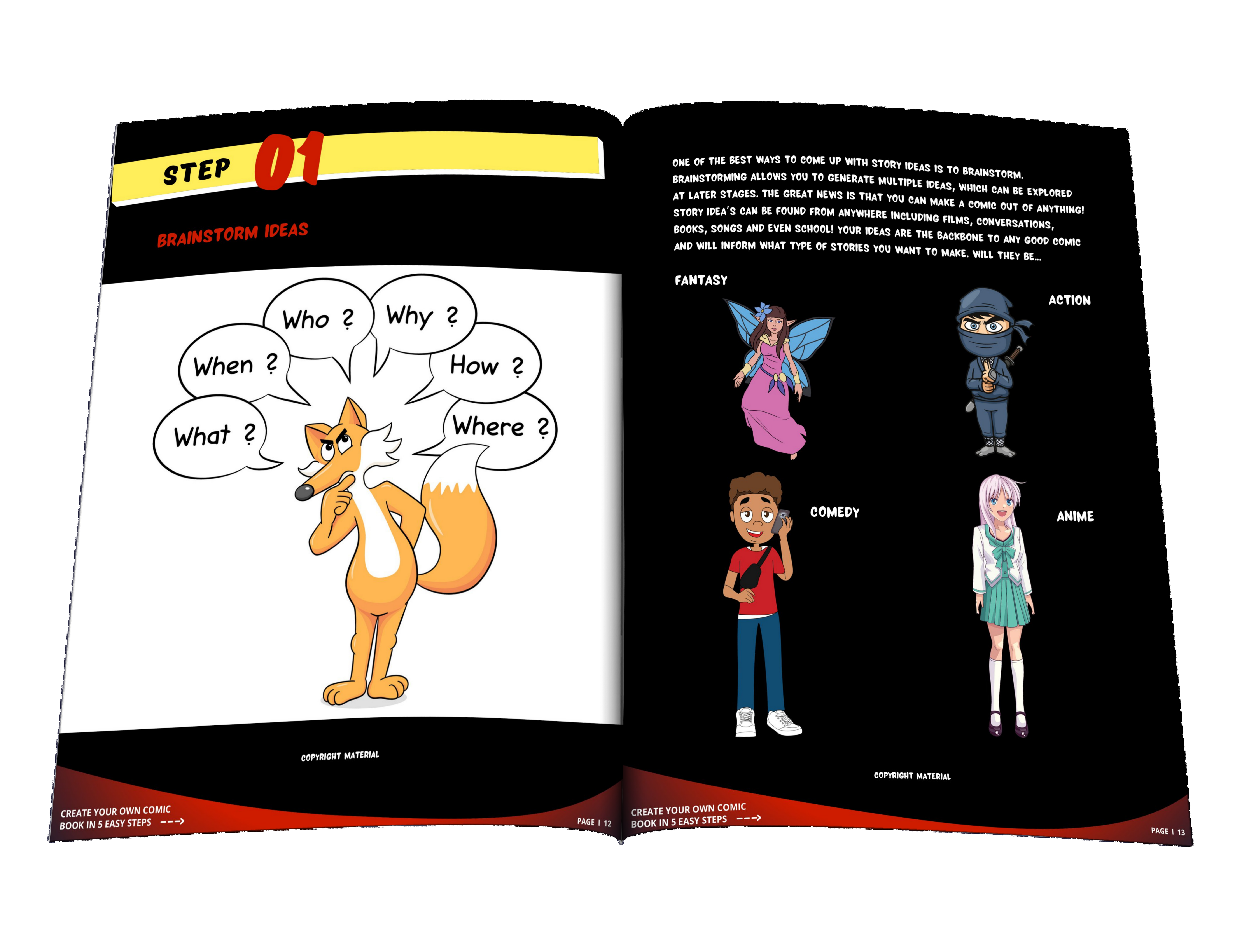 Create Your Own Comic Book In 5 Easy Steps